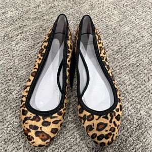 Johnston & Murphy Leopard Print Flats